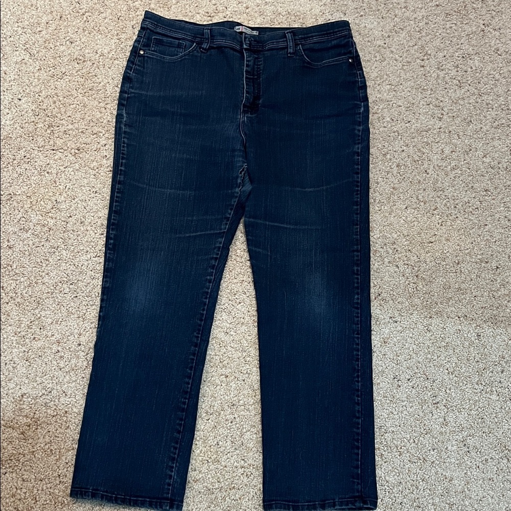 Lee Women's Straight Leg Jeans - Dark Blue